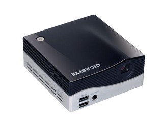 整合75流明亮度背光模組投影機 GIGABYTE BRIX投影機超微型電腦套件