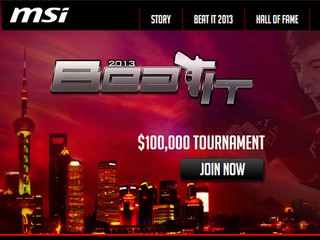 MSI Beat IT 2013總決賽名單落實 香港代表擊敗32位亞洲選手成功晉級