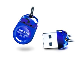 超迷你寶石切割造型、支援高速傳輸 ADATA DashDrive Durable UD311