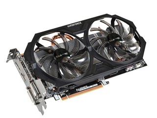 WINDFORCE风之力加强散热能力 GIGABYTE GV-R927OC-2GD绘图卡