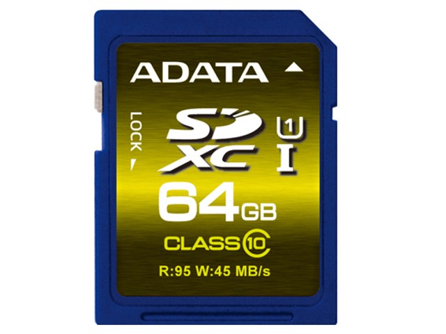 Premier Pro SDXC 64GB UHS-I U1 C