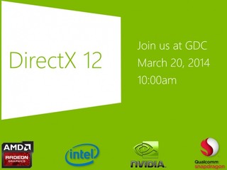 Micorsoft正式發表DirectX 12 提升遊戲效能增長、加強平衡負載