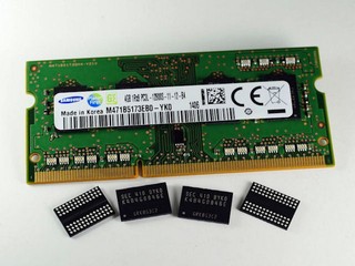 採用浸入式ArF光刻技術 Samsung 推出20nm 4Gb DDR3顆粒 
