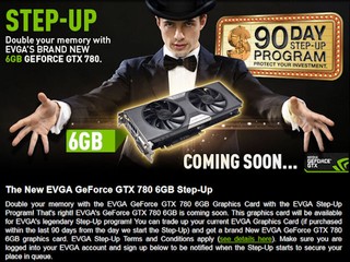 迎接6GB版本GeForce GTX780 EVGA歐美地區推出換購升級 迎接6GB版本GeForce GTX780 EVGA歐美地區推出換購升級