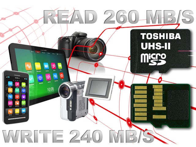 Toshiba UHS-II microSD