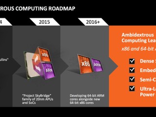 相容x86 架構  支援Android平台 AMD明年推新ARM SoC處理器