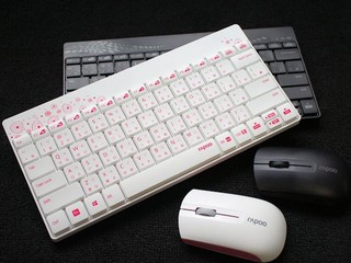 活力型格 家居、筆電必備選 Rapoo 8000 無線鍵盤滑鼠套裝