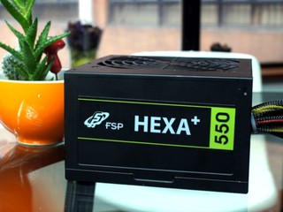 升級改良、零件更高質 FSP HEXA+ 550 電源供應器