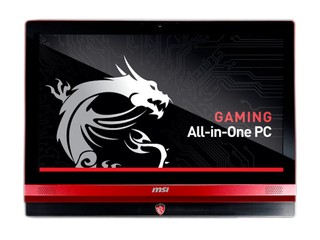 內建高效繪圖卡、Killer E2200晶片 MSI AG240 電競All-in-One PC