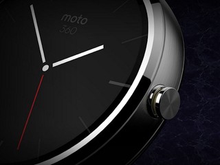 圓形屏幕錶面 時尚氣息濃烈  Motorola 穿戴式裝置Moto 360