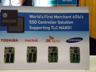 SiliconMotion推出TLC SSD控制晶片 寫入次數提高3倍 性能可足媲MLC產品