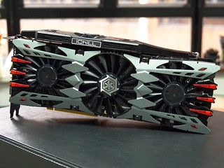 更強散熱器、燒機最高溫度 55°C Inno3D iChill GeForce GTX980 繪圖卡