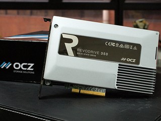 整合 RAID 架構、極速讀寫 OCZ  RevoDrive 350 PCI-E SSD 