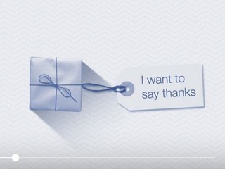 無需專業技術製作影片表達謝意 Facebook 「我要說感謝」網頁