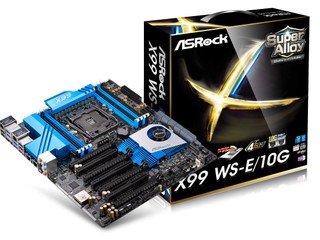 搭載 Intel Dual 10G Base-T LAN 跨平台 ASRock X99 WS-E/10G 伺服器主機板登場