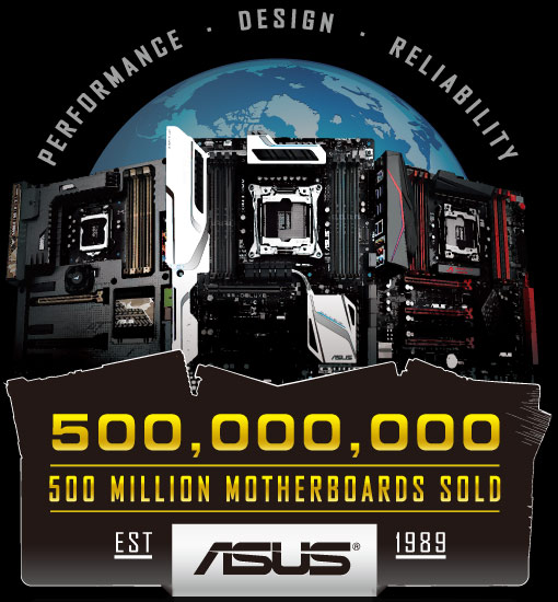 ASUS 500 million motherboard