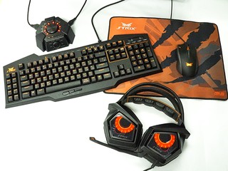 ASUS 新一代電競產品 STRIX 系列鍵盤滑鼠耳機登場