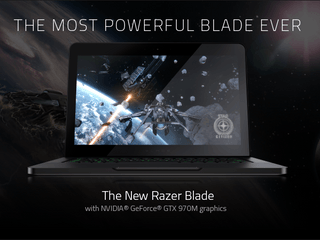 全面更新 GPU、CPU及加倍系統記憶體 全新 Razer Blade 靈刃筆記簿型電腦