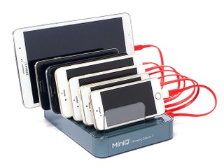 7個USB最大11.2A輸出+防刮矽膠整理架 Magic-Pro MiniQ Charging Station 7 7個USB最大11.2A輸出+防刮矽膠整理架 Magic-Pro MiniQ Charging Station 7