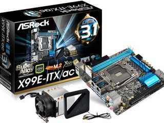 全球唯一 X99 晶片組 Mini-ITX 主機板 ASRock X99E-ITX/ac 轟動問世