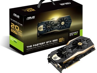 ASUS 繪圖卡歡慶熱銷 20 周年 乘勝推出 GTX980 黃金限量版 