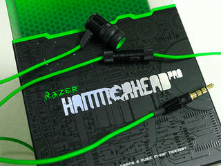 铝合金外身配双截式耳塞 Razer Hammerhead Pro 入耳式耳机