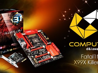 ASRock Fatal1ty X99X Killer/3.1 勇奪 2015 台北國際電腦展創新設計大獎 