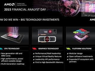 2015 年財務分析師大會上 AMD 闡述未來發展重點及策略