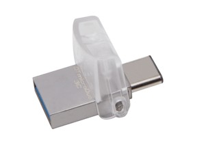 USB3.1 Type C+Type A 雙重連接埠 Kingston DataTraveler microDuo 3C 