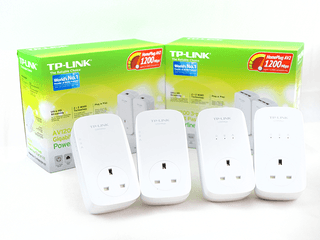 使用 Homeplug AV2 標準制式 TP-LINK AV1200 Gigabit HomePlug 