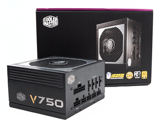 3-D 電路設計、全模組金牌設計 Cooler Master V750 電源供應器