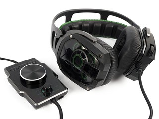 10 单元立体排列、最新实音效体验 Razer Tiamat 7.1 环绕音效耳机