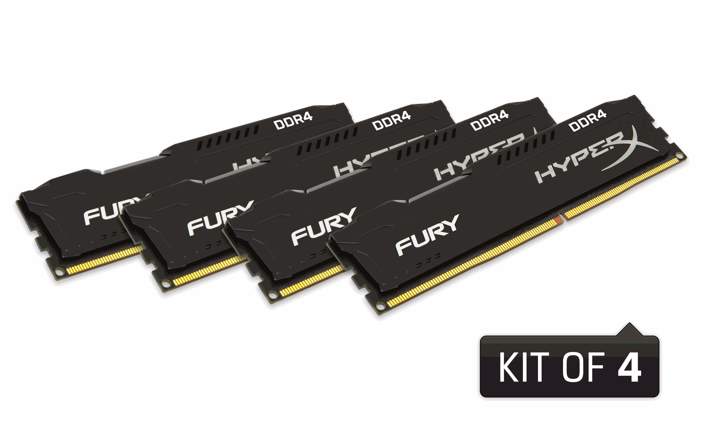 HyperX FURY DDR4 kit of 4