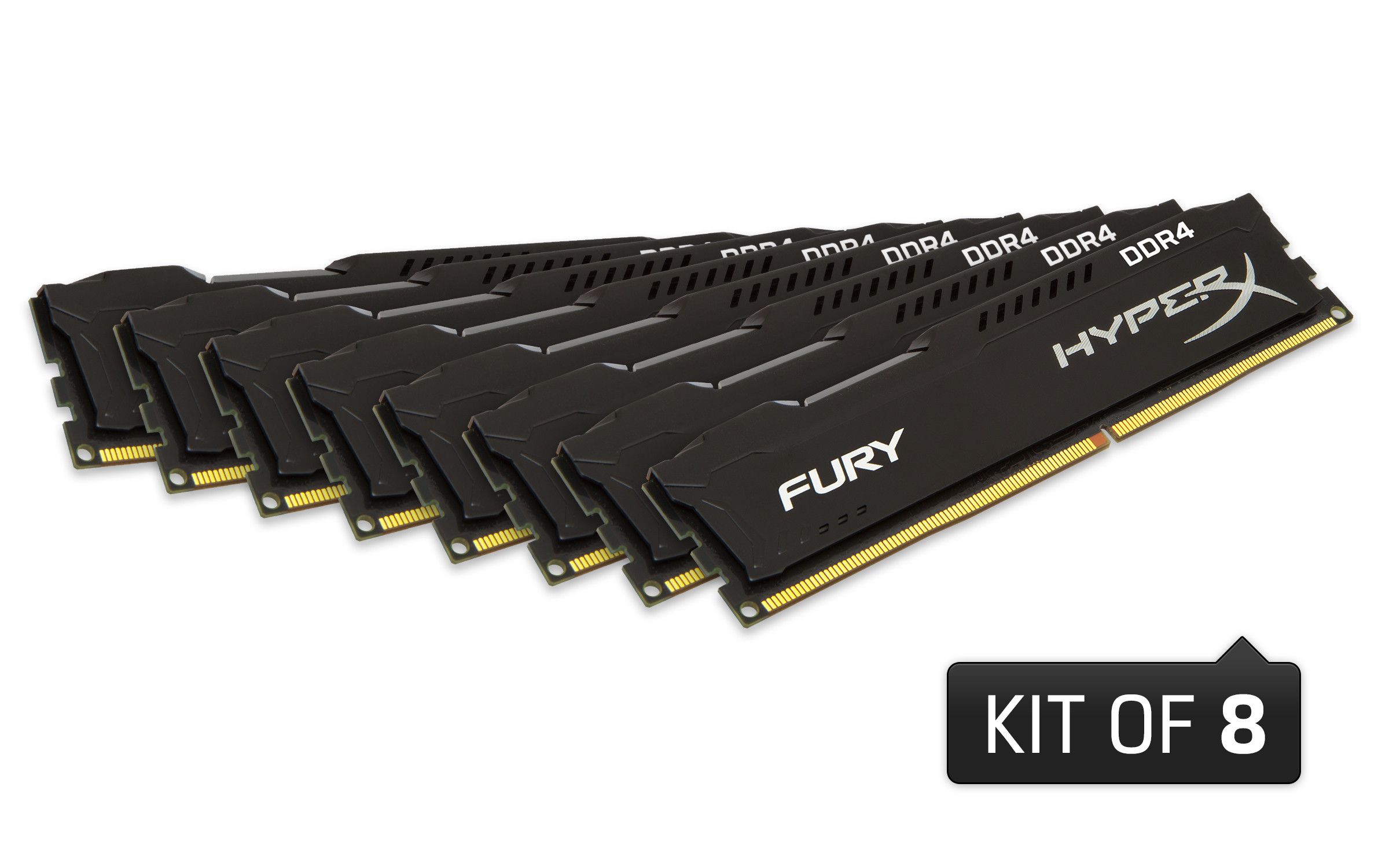 HyperX FURY DDR4 kit of 8