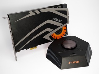 桌上型控制器、電競 7.1 聲道設計 ASUS STRIX RAID PRO 音效卡 桌上型控制器、電競 7.1 聲道設計 ASUS STRIX RAID PRO 音效卡