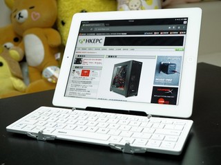 的骰便攜 功能全面 出差旅行必備 Apaxq 三摺式藍芽鍵盤 