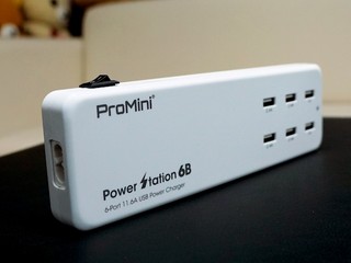 安全最重要! 6充電接口 11.6A 總輸出 Magic-Pro ProMini Power Station 6B