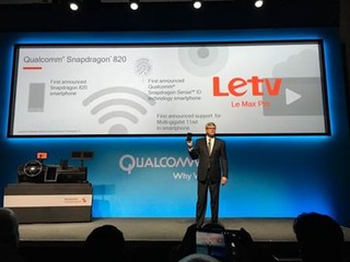 率先確認搭載 QS820 最新高階處理器 Le Max Pro 旗艦級手機亮相CES