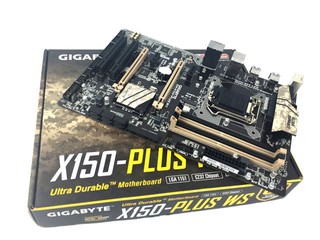 全新X150系列主机板 GIGABYTE GA-X150-PLUS WS登场