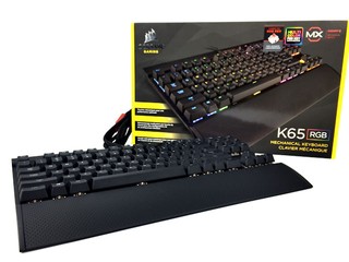 Cherry MX RGB 紅軸 CORSAIR Gaming K65 RGB