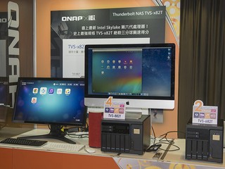 QNAP 新一代旗鑑系列 TVS-x82T 搭載 Skylake 處理器、內外功能全面革新 QNAP 新一代旗鑑系列 TVS-x82T 搭載 Skylake 處理器、內外功能全面革新
