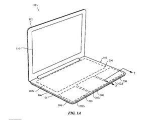 輕觸面板取代實體鍵盤?! Apple 新MacBook 專利釋出