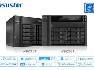 ASUSTOR AS62 系列 NAS 推出 針對企業用家、擁高儲存能力、強效網絡表現