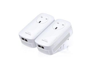 即插即用! 提供 2000Mbps傳輸速度 TP-LINK TL-PA9020P-KIT HomePlug