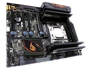 強化 RGB LED 光效!! ASUS ROG Strix X99 Gaming 主機板