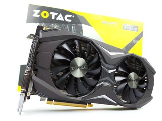 雙風扇設計、LED 光效 ZOTAC GeForce GTX 1080 AMP 版本