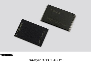 64層立體堆疊技術 容量大幅提升 Toshiba 發佈 BiCS FLASH 3D 記億體  