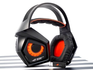 多聲道驅動單體 全方位音效 定位精細 ASUS ROG STRIX 有線/無線電競耳機
