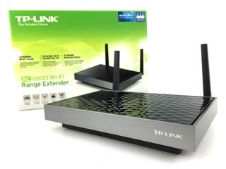 5 Gb Lan + 雙高功率天線 TP-LINK RE380D AC1200 訊號擴展器