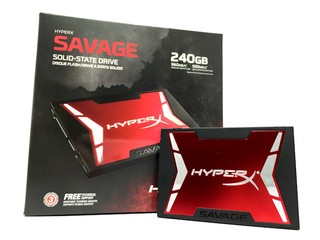 主攻中階玩家市場 KINGSTON HyperX SAVAGE 240GB SSD